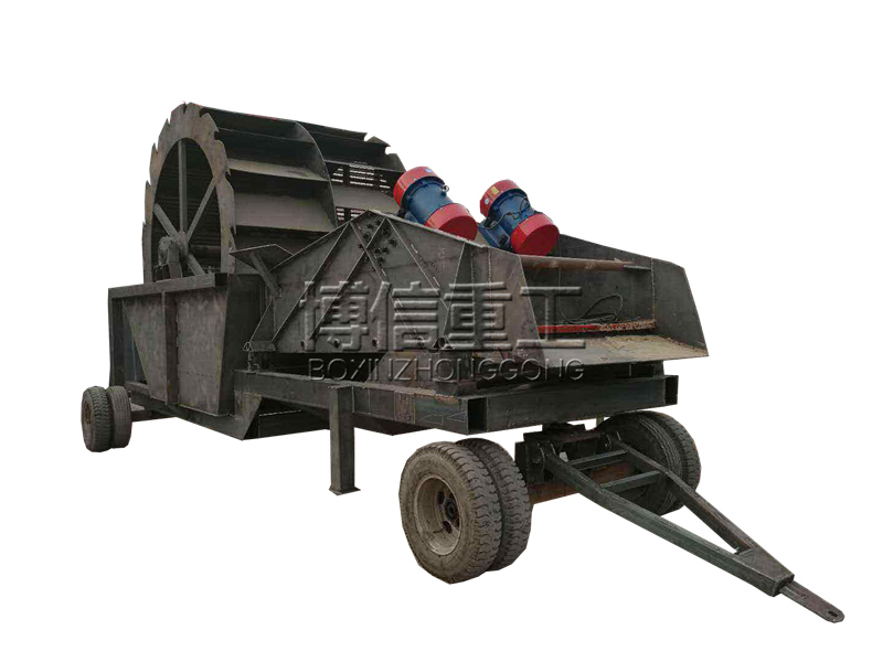 移動式洗砂脫水一體機(jī)